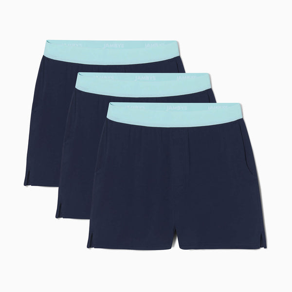 Navy/Mint 3-Pack Jambys