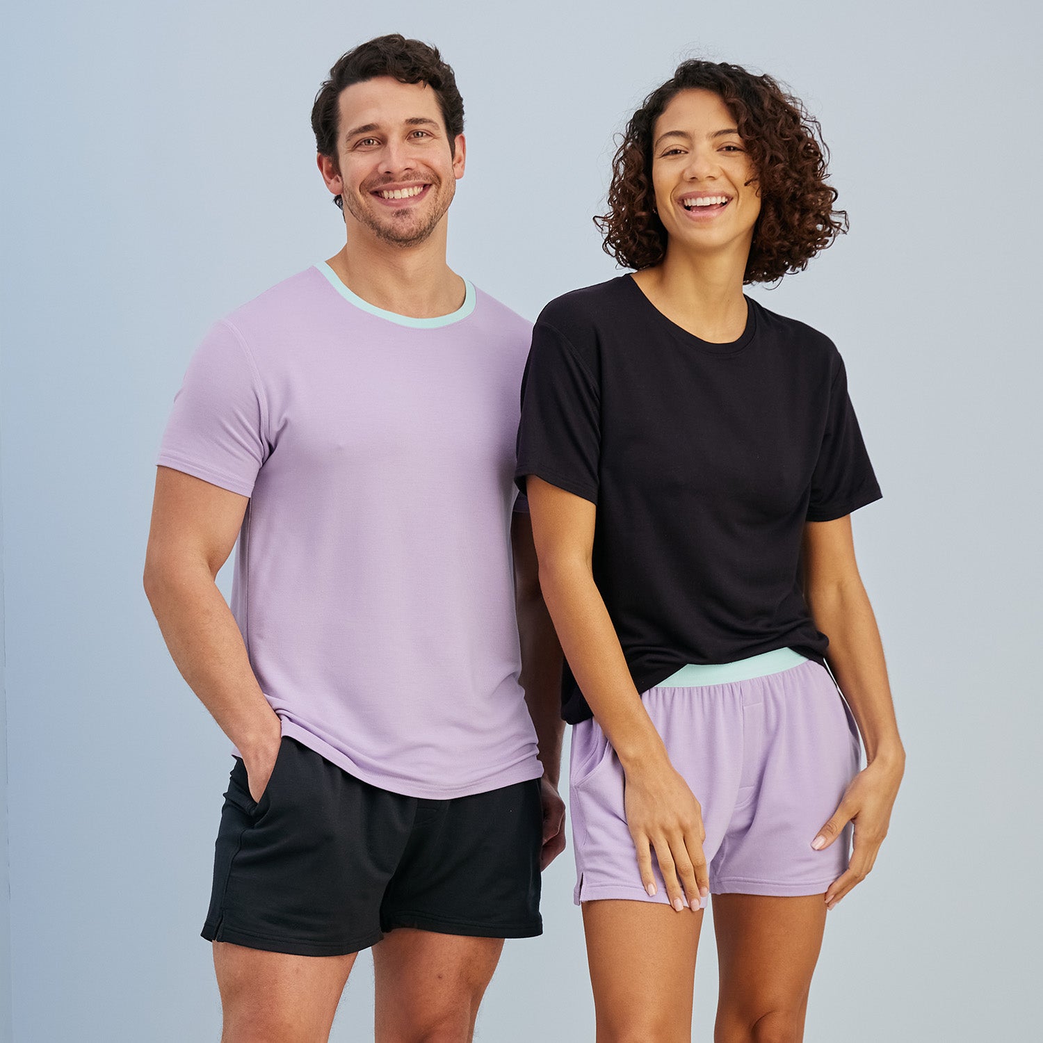 modelsizing1: Thomas is 5’10” and wearing a medium. | modelsizing1: Sharee is 5’9” and wearing a small. | type: unisex