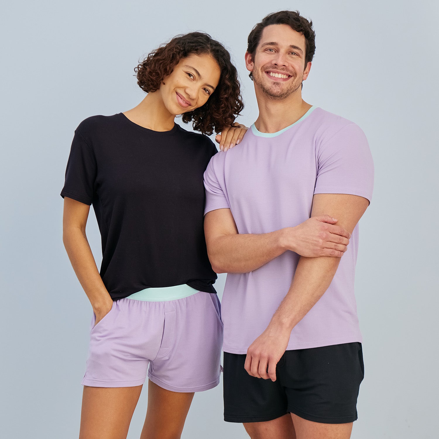 modelsizing1: Thomas is 5’10” and wearing a medium. | modelsizing1: Sharee is 5’9” and wearing a small. | type: unisex