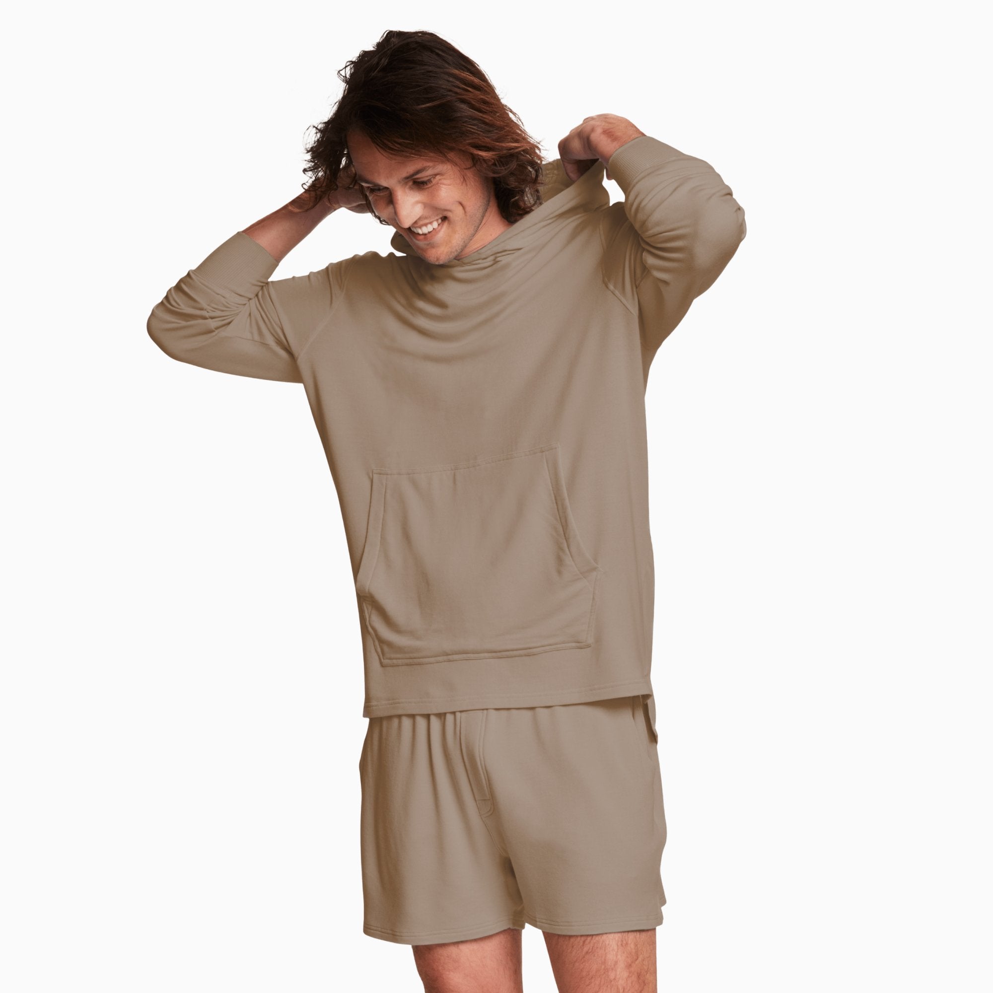 modelsizing1: Rocky is 6'2" and wearing a medium. | type: men