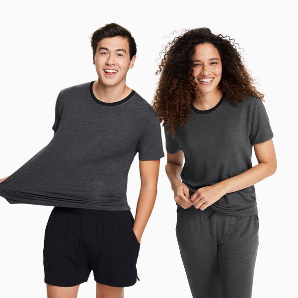 modelsizing1: Odin is 5’10” and wearing a medium. | modelsizing2: Naja is 5’8” and wearing a small. | first: tops, best-sellers