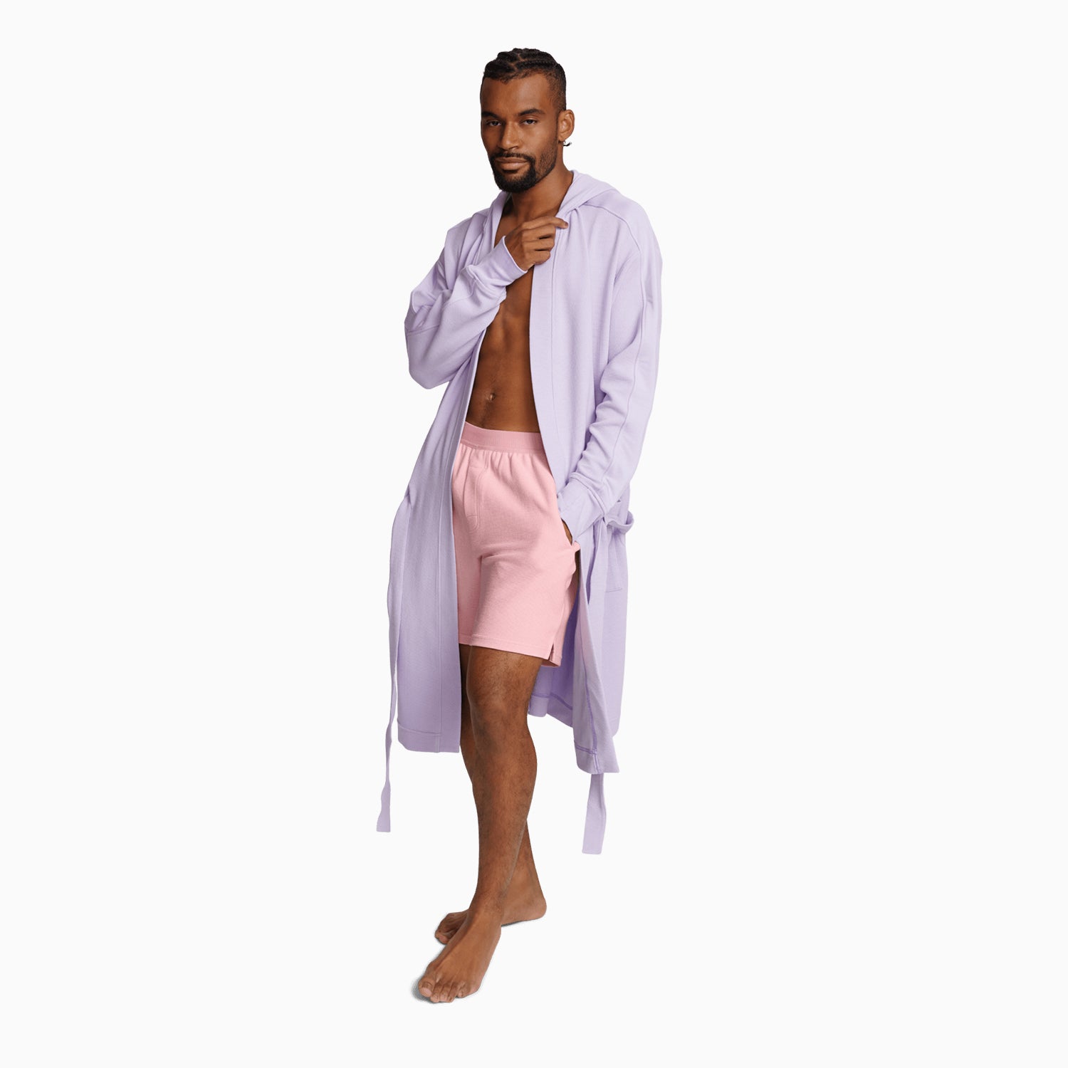 modelsizing1: Blest is 5’8” and wearing a medium. | type: men