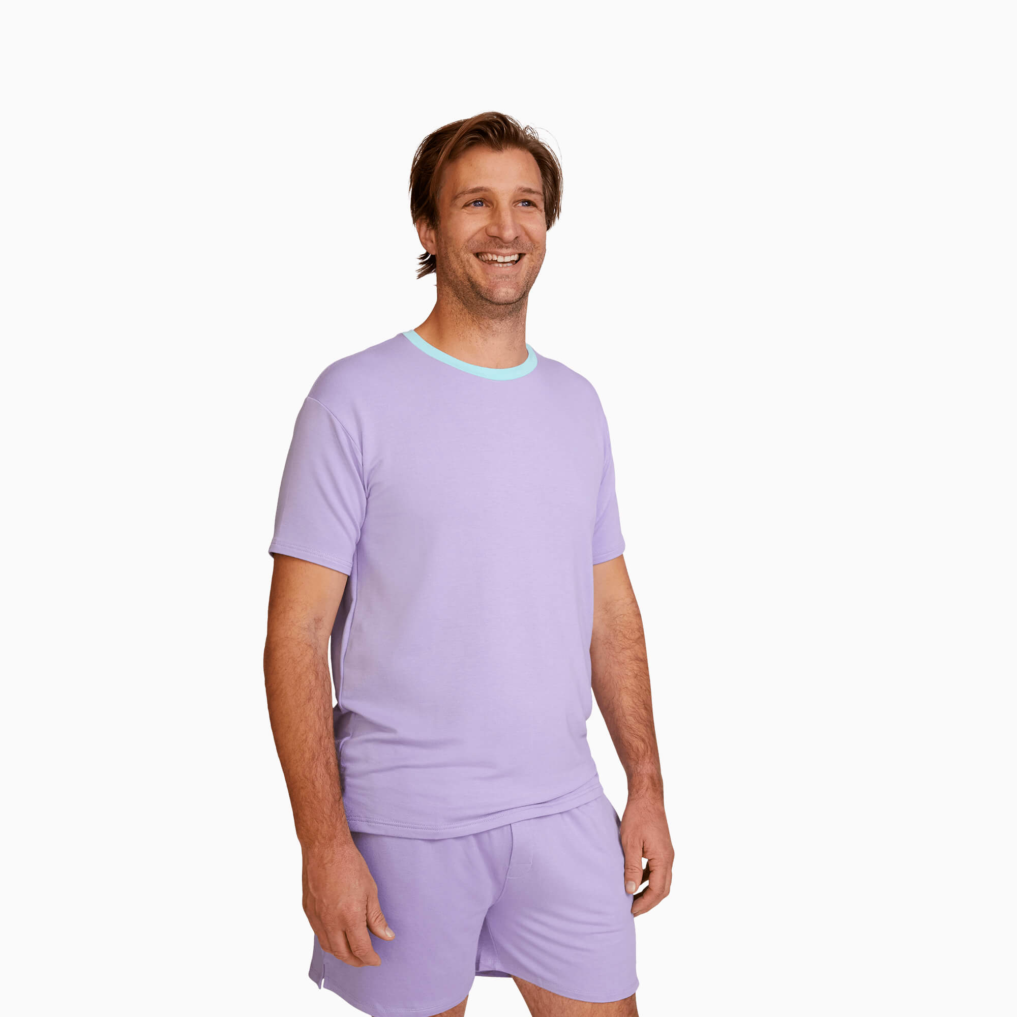 modelsizing1: Andy is 6'1" and wearing a medium. | first: mens, best-sellers, tops, bottoms | type: men